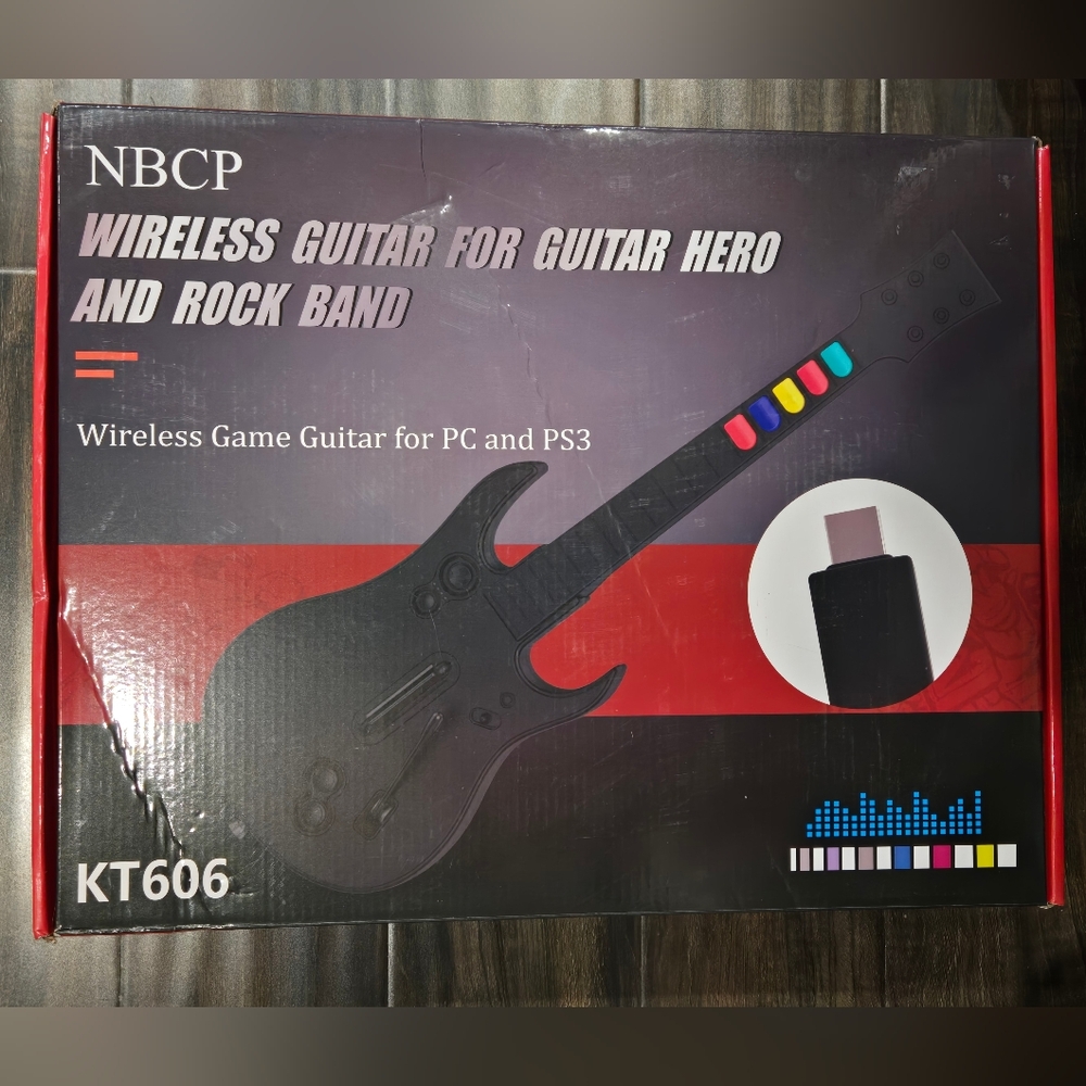 NBCP Wireless Guitar for PC and PS3